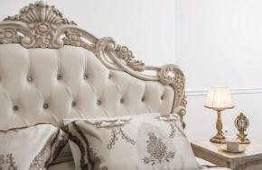 Кровать с мягким изголовьем Патрисия (1600) крем в Миассе - miass.ok-mebel.com | фото 5