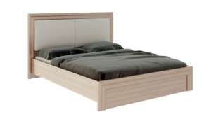 Кровать 1.6 Глэдис М31 с настилом и мягкой частью (ЯШС/Белый) в Миассе - miass.ok-mebel.com | фото
