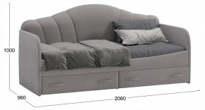 Кровать Сабрина ТД-307.12.02 в Миассе - miass.ok-mebel.com | фото 3
