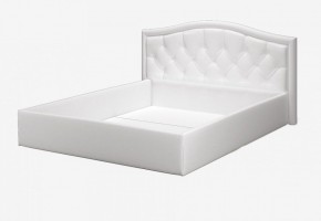 Кровать Стелла 1400 + ПМ (Vega white) Белый в Миассе - miass.ok-mebel.com | фото 2