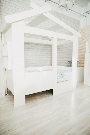 Кровать Теремок (800*1600) Без ящика/ступеньки в Миассе - miass.ok-mebel.com | фото 9