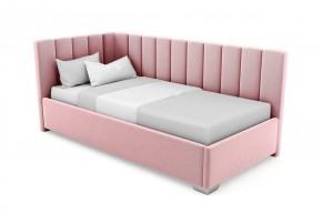Кровать угловая Хлоя интерьерная +основание (80х200) в Миассе - miass.ok-mebel.com | фото 11