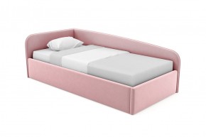 Кровать угловая Лэсли интерьерная +основание (120х200) в Миассе - miass.ok-mebel.com | фото 11