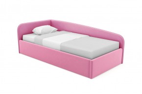 Кровать угловая Лэсли интерьерная +основание (120х200) в Миассе - miass.ok-mebel.com | фото 12