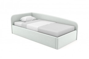 Кровать угловая Лэсли интерьерная +основание (120х200) в Миассе - miass.ok-mebel.com | фото 5