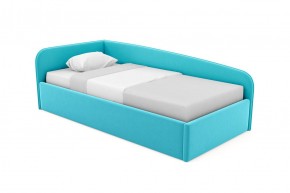 Кровать угловая Лэсли интерьерная +основание (90х200) в Миассе - miass.ok-mebel.com | фото 7