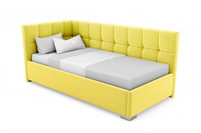 Кровать угловая Мия интерьерная +основание (120х200) в Миассе - miass.ok-mebel.com | фото 13