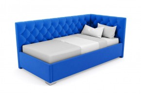 Кровать угловая Виола интерьерная +основание (90х200) в Миассе - miass.ok-mebel.com | фото 23