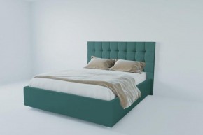 Кровать Венеция без основания 800 (велюр бирюзовый) в Миассе - miass.ok-mebel.com | фото