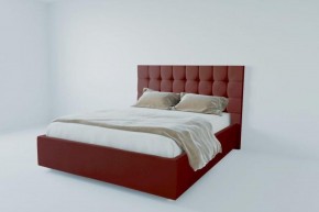 Кровать Венеция без основания 800 (велюр бордо) в Миассе - miass.ok-mebel.com | фото