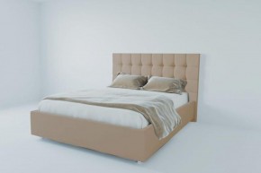 Кровать Венеция без основания 800 (велюр светло-серый) в Миассе - miass.ok-mebel.com | фото
