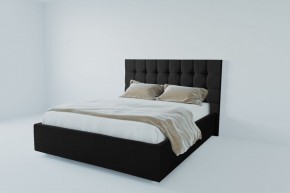Кровать Венеция с ПМ 1200 (экокожа кольт ч) в Миассе - miass.ok-mebel.com | фото 2