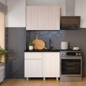 Кухня Тренд 1.0 м (Ясень белый) в Миассе - miass.ok-mebel.com | фото