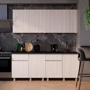 Кухня Тренд 1.0 м (Ясень белый) в Миассе - miass.ok-mebel.com | фото 4