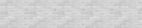 Кухонный фартук 610х3000х1,5 (композит) КМ Кирпич серый в Миассе - miass.ok-mebel.com | фото 1