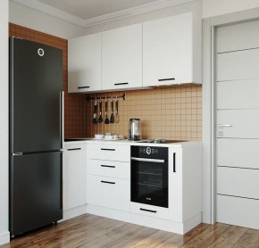 Кухонный гарнитур Белый Глянец 1000*1800 (Стол. 38мм) в Миассе - miass.ok-mebel.com | фото