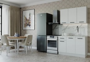 Кухонный гарнитур Белый Глянец 1200 (Стол. 38мм) в Миассе - miass.ok-mebel.com | фото