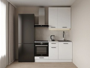 Кухонный гарнитур Белый Глянец 1600 h950 (Стол. 26мм) в Миассе - miass.ok-mebel.com | фото