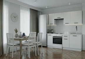 Кухонный гарнитур Белый Глянец 2000 (Стол. 38мм) в Миассе - miass.ok-mebel.com | фото