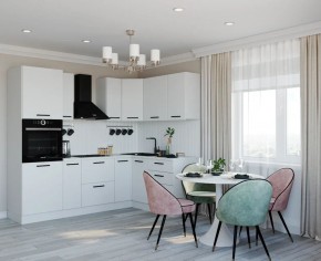 Кухонный гарнитур Белый Глянец 2400*1600 (Стол. 38мм) в Миассе - miass.ok-mebel.com | фото