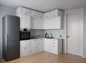 Кухонный гарнитур Бланка 2200*1700 (Стол. 26мм) в Миассе - miass.ok-mebel.com | фото
