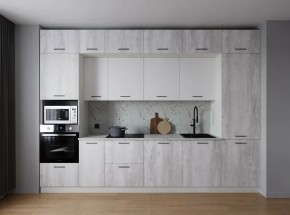 Кухонный гарнитур Бланка 3400 (Стол. 26мм) в Миассе - miass.ok-mebel.com | фото