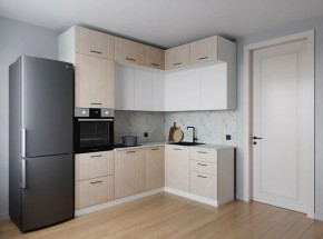 Кухонный гарнитур Демо 2200*1700 (Стол. 26мм) в Миассе - miass.ok-mebel.com | фото
