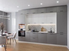 Кухонный гарнитур Элеганция  3400 (Стол. 38мм) в Миассе - miass.ok-mebel.com | фото