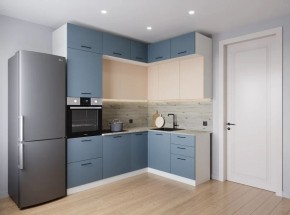 Кухонный гарнитур Фьюжн 2200*1700 (Стол. 38мм) в Миассе - miass.ok-mebel.com | фото