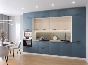 Кухонный гарнитур Фьюжн 3400 (Стол. 26мм) в Миассе - miass.ok-mebel.com | фото