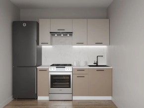 Кухонный гарнитур Каппучино 1800 (Стол. 38мм) в Миассе - miass.ok-mebel.com | фото