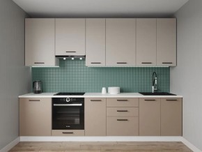 Кухонный гарнитур Каппучино 3000 h950 (Стол. 26мм) в Миассе - miass.ok-mebel.com | фото