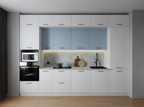 Кухонный гарнитур Капри 3400 (Стол. 38мм) в Миассе - miass.ok-mebel.com | фото