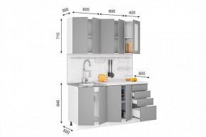 Кухонный гарнитур Кельн 1600 (софт карамель) в Миассе - miass.ok-mebel.com | фото 2
