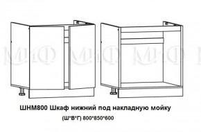 ЛИЗА-2 Кухонный гарнитур 1,6 Белый глянец холодный в Миассе - miass.ok-mebel.com | фото 6