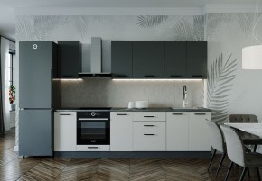 Кухонный гарнитур Лофт 2800 (Стол. 26мм) в Миассе - miass.ok-mebel.com | фото