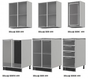 Кухонный гарнитур Лондон 1600 (Белый/Крем) в Миассе - miass.ok-mebel.com | фото 2