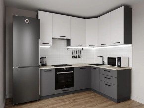 Кухонный гарнитур Меренга 2200*1600 h950 (Стол. 38мм) в Миассе - miass.ok-mebel.com | фото