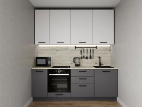 Кухонный гарнитур Меренга 2200 h950 (Стол. 38мм) в Миассе - miass.ok-mebel.com | фото