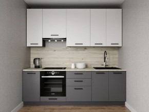 Кухонный гарнитур Меренга 2400 h950 (Стол. 26мм) в Миассе - miass.ok-mebel.com | фото