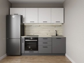 Кухонный гарнитур Меренга 2550 (Стол. 26мм) в Миассе - miass.ok-mebel.com | фото