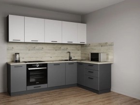 Кухонный гарнитур Меренга 2600*1600 (Стол. 38мм) в Миассе - miass.ok-mebel.com | фото