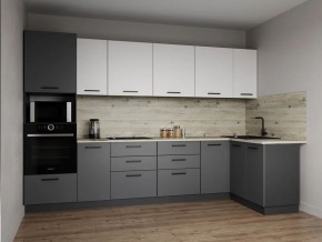 Кухонный гарнитур Меренга 3200*1400 (Стол. 26 мм) в Миассе - miass.ok-mebel.com | фото