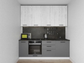 Кухонный гарнитур Санторини 2200 h 950 (Стол. 26мм) в Миассе - miass.ok-mebel.com | фото