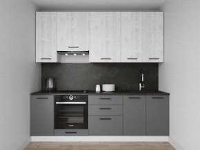 Кухонный гарнитур Санторини 2400 h950 (Стол. 26мм) в Миассе - miass.ok-mebel.com | фото