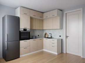 Кухонный гарнитур Шимо 2200*1700 (Стол. 38мм) в Миассе - miass.ok-mebel.com | фото