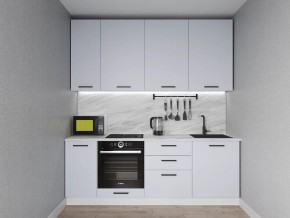 Кухонный гарнитур Смоки 2200 h950 (Стол. 38 мм) в Миассе - miass.ok-mebel.com | фото
