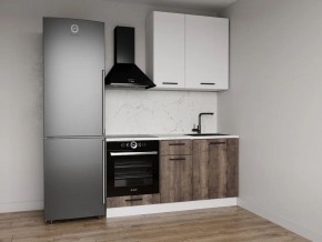 Кухонный гарнитур Старое Дерево 1600 h950 (Стол. 38мм) в Миассе - miass.ok-mebel.com | фото