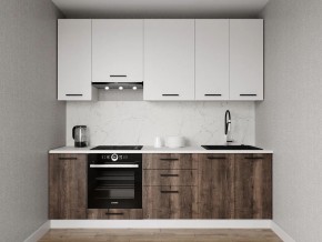 Кухонный гарнитур Старое Дерево 2400 h950 (Стол. 26мм) в Миассе - miass.ok-mebel.com | фото