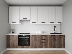 Кухонный гарнитур Старое Дерево 3000 h950 (Стол. 26мм) в Миассе - miass.ok-mebel.com | фото